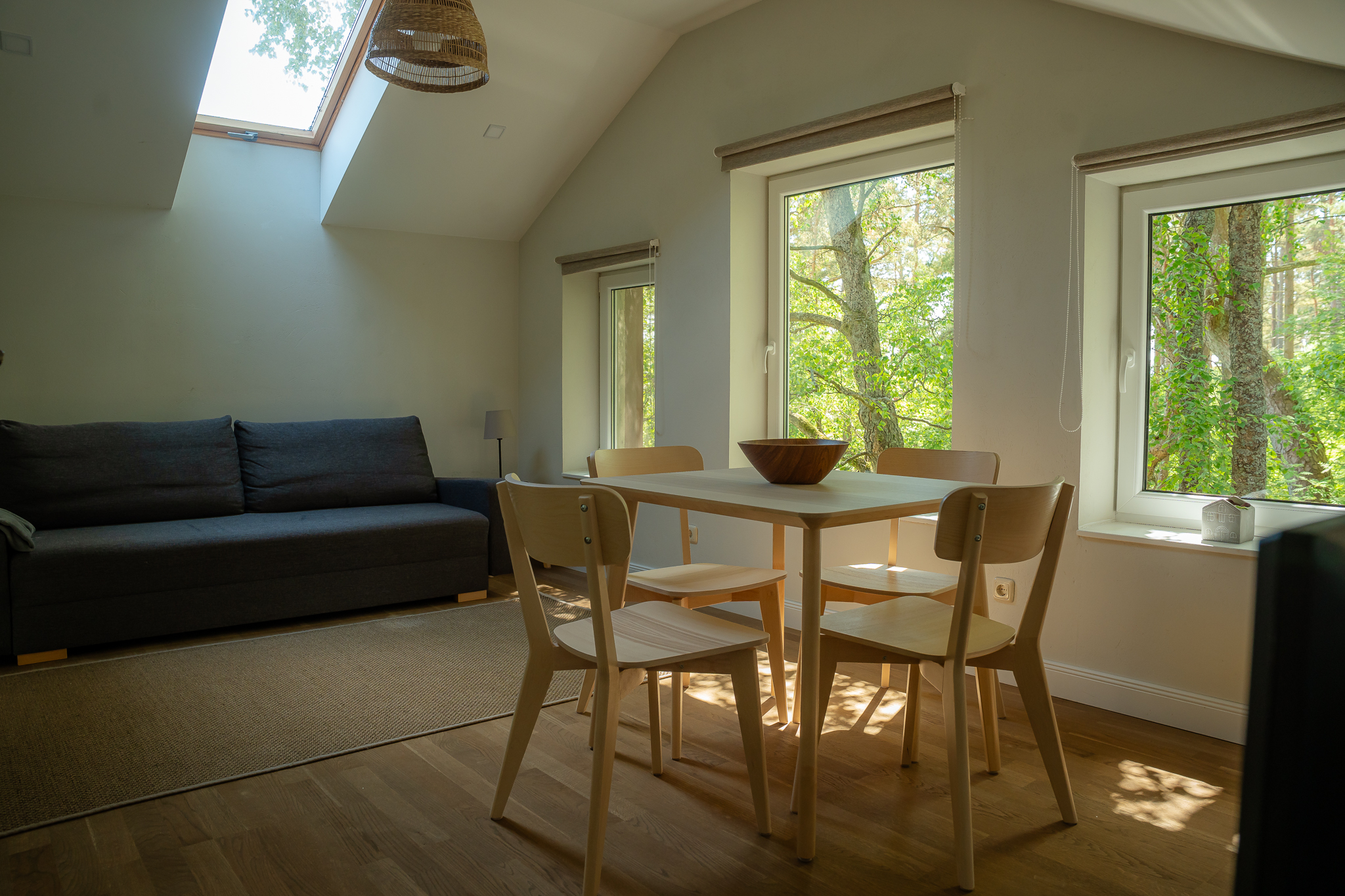 LUX šeimos apartamentai, aukštomis lubomis